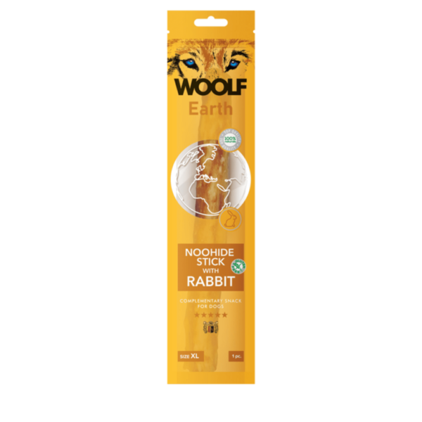 Woolf Earth Noohide Flat Bar with Rabbit - Slika 4