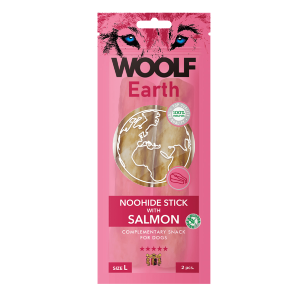 Woolf Earth Noohide Flat Bar with Salmon - Slika 3