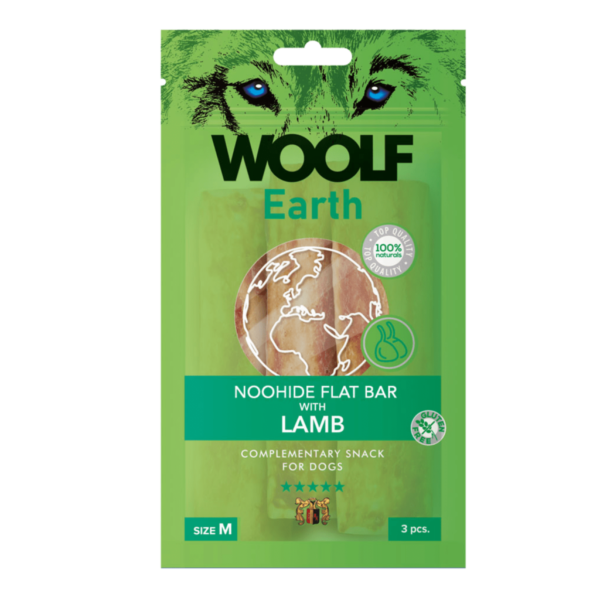 Woolf Earth Noohide Flat Bar with Lamb - Slika 2