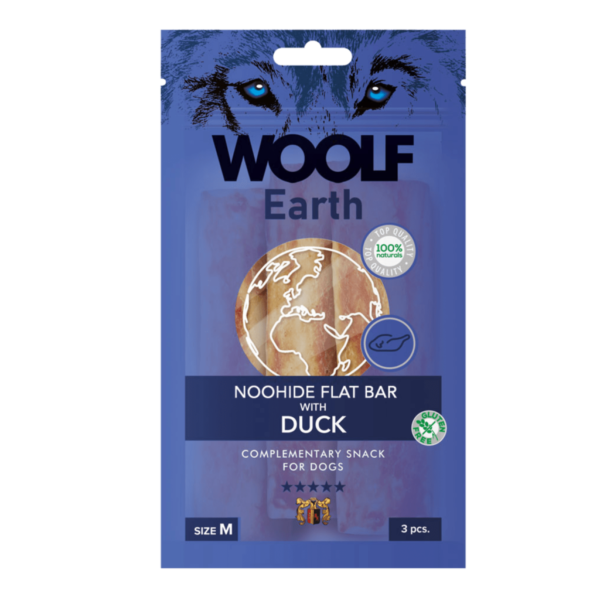 Woolf Earth Noohide Flat Bar with Duck - Slika 2