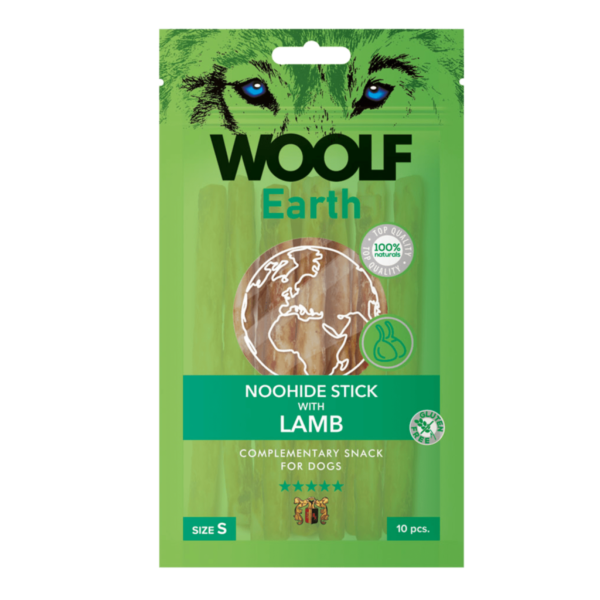 Woolf Earth Noohide Flat Bar with Lamb