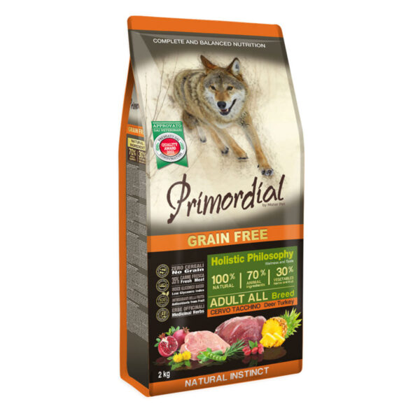 Primordial Adult Deer & fresh Turkey
