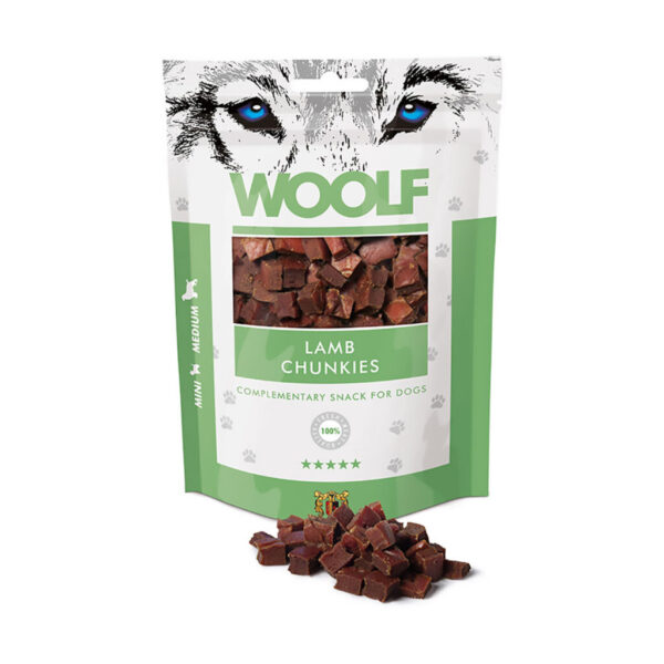 Woolf Lamb Chunkies 100g
