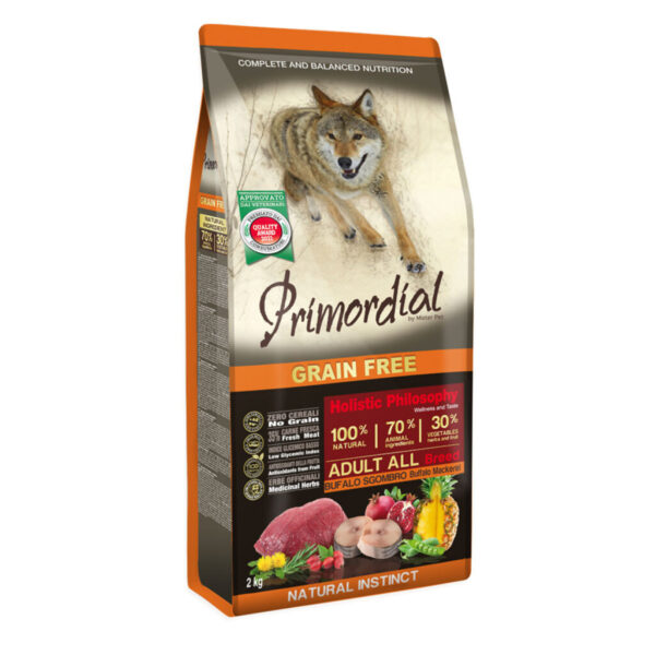Primordial Adult fresh Mackerel & Buffalo
