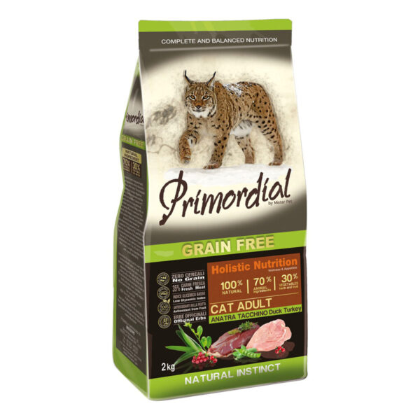 Primordial Cat Adult Turkey, Duck, Chicken