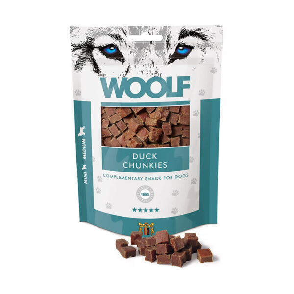 Woolf Duck Chunkies 100g