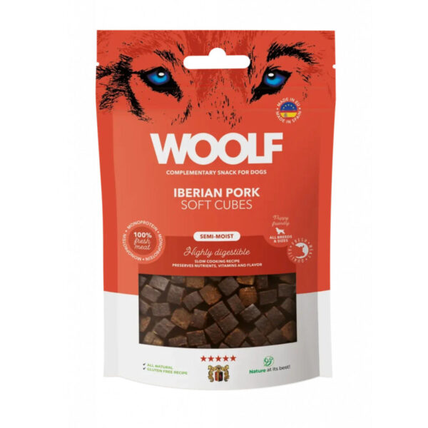 Woolf Soft Cubes Iberian Pork 100g